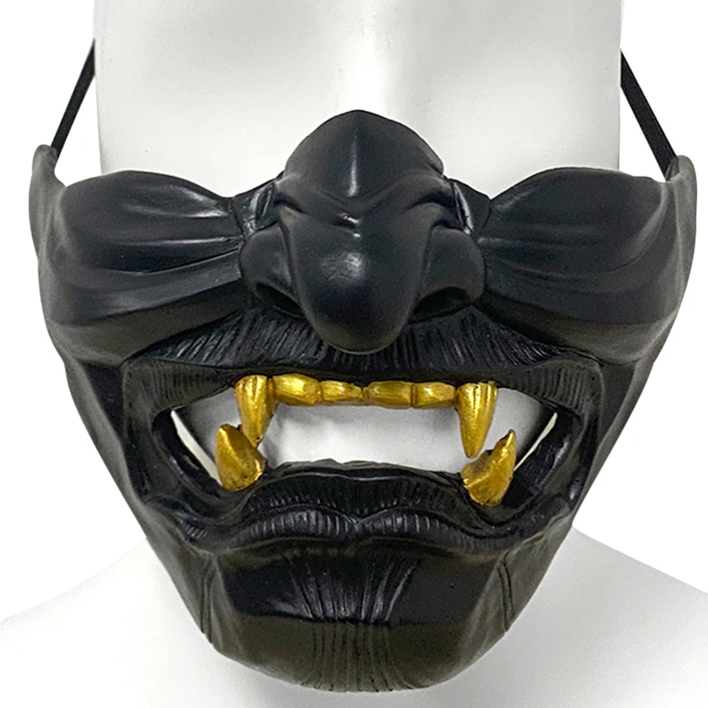 Halloween Ghost Mask Cosplay Half Face Mask Game Character Ghost Face Mask