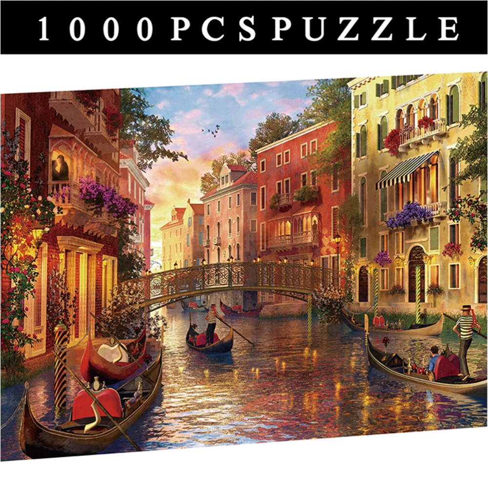 1000 Piece Jigsaw Puzzles Decompression Toy Jigsaw Puzzles for Adults Teenagers Game Gift