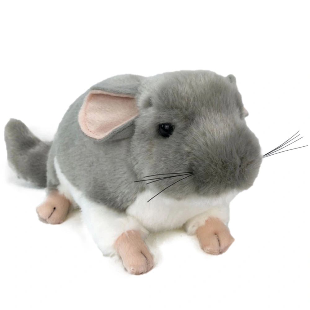 Cute Simulation Chinchilla Plush Toys Simulation Rat Mouse Soft Stuffed Animals Dolls Kids Girls Gift