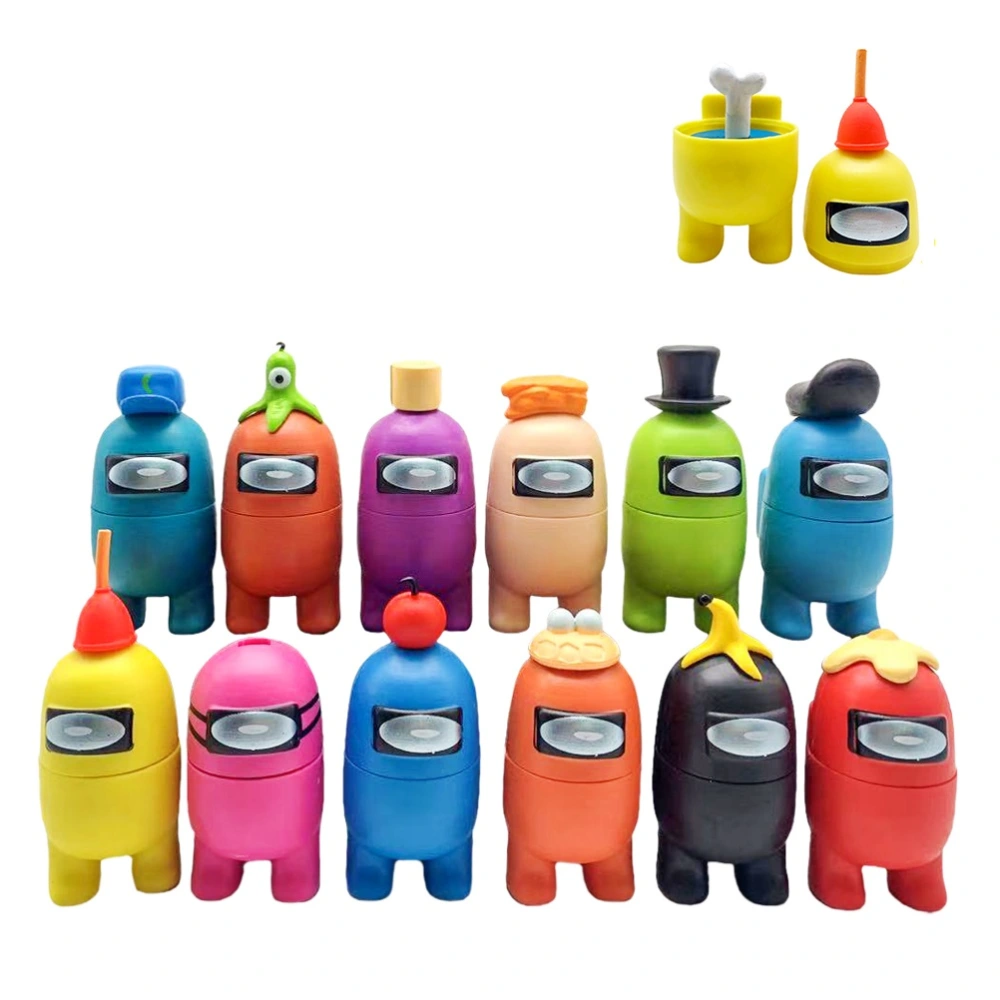 12PCS Cute Game Figures Cartoon Doll Collection Party Gift for Game Fans