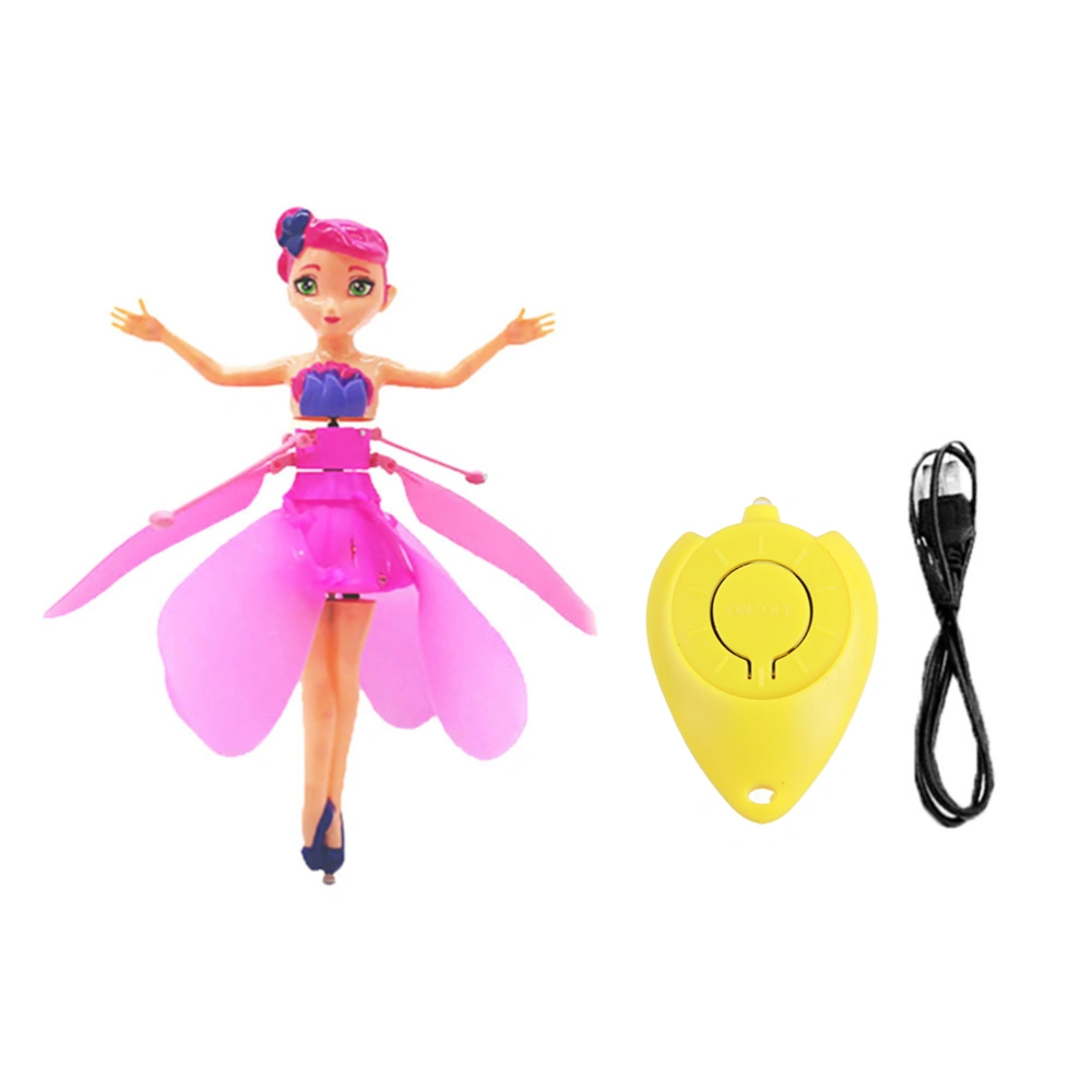 RC Flying Fairy Doll Infrared Induction Helicopter Kids Toys Flying Doll Electronic Toys