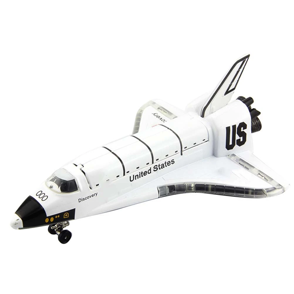 Alloy Space Shuttle Model Aircraft Toy With Light and Music For Kids