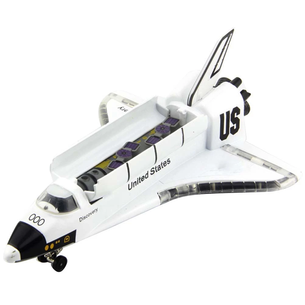 Alloy Space Shuttle Model Aircraft Toy With Light and Music For Kids