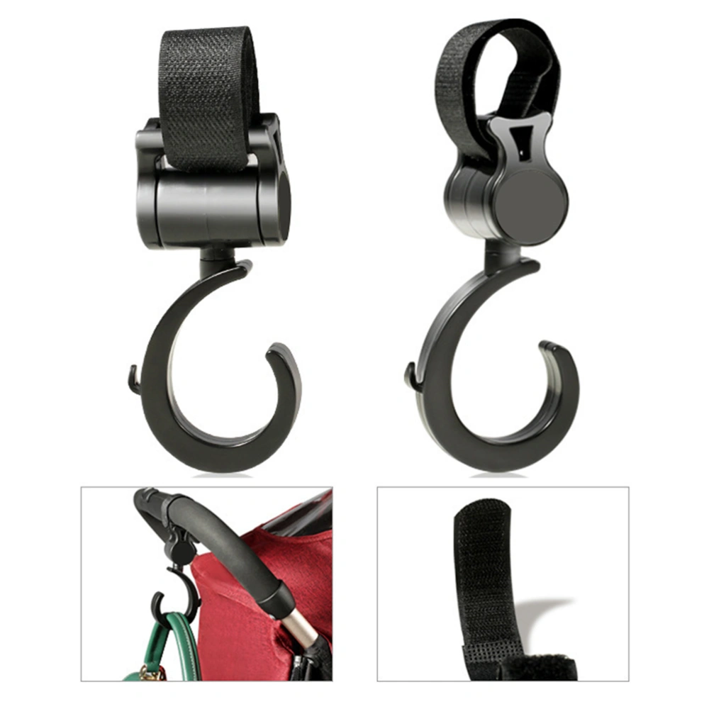 2PCS Baby Stroller Hook Stroller Accessories Infant Clips For Pram Accessories For Bag Cup Bottle Holder