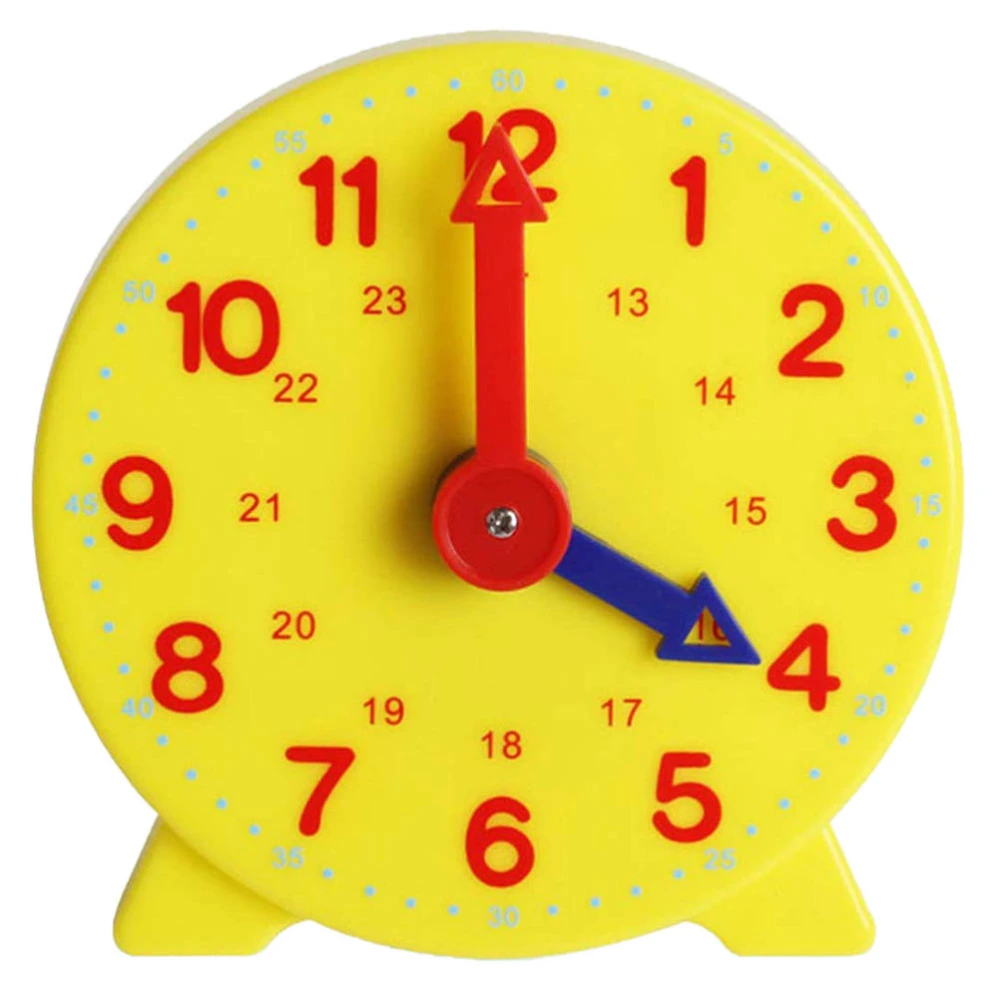 Children Educational Alarm Clock Adjustable Time Learning Clock Early Teaching Tool Number