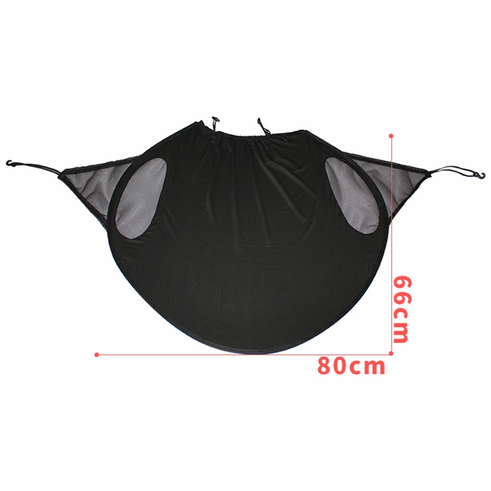 Foldable Baby Stroller Widen Sun Shade Awning UPF50+ Anti UV Canopy Universal Fit for Stroller Carriage