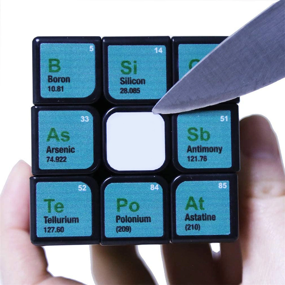 Multifunctional Cube Chemical Element Periodic Table 3rd Order Cube Learning Formula Christmas Birthday Gift
