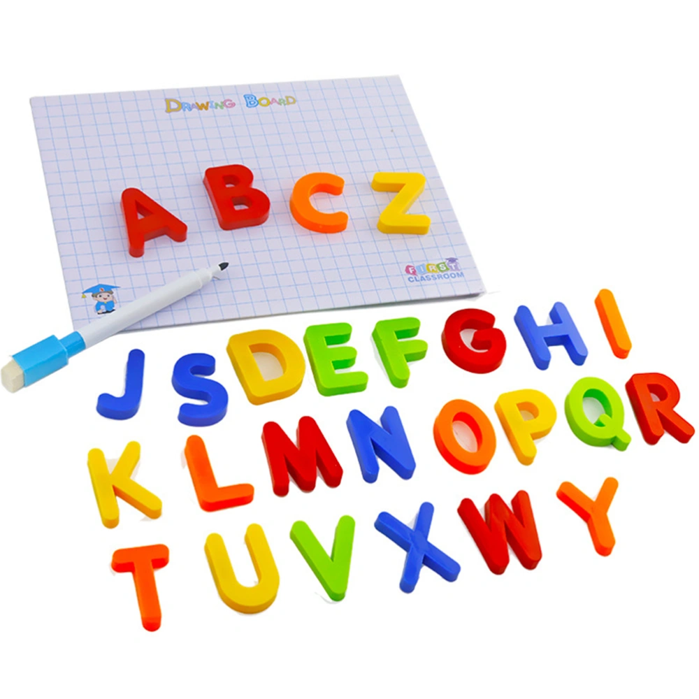 Kids Magnetic Letters Numbers Toy ABC 123 Fridge Toy Set Educational Preschool Learning Spelling Counting Toys