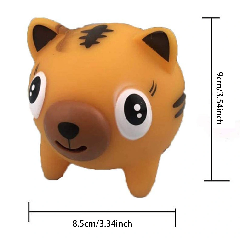Talking Animal Ball PVC Tongue Out Stress Relieve Soft Ball Toy Kids Gifts