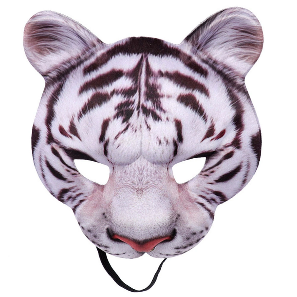 Halloween Tiger Cosplay Mask EVA Half Face Mask for Party Masquerade Ball Costume Masks