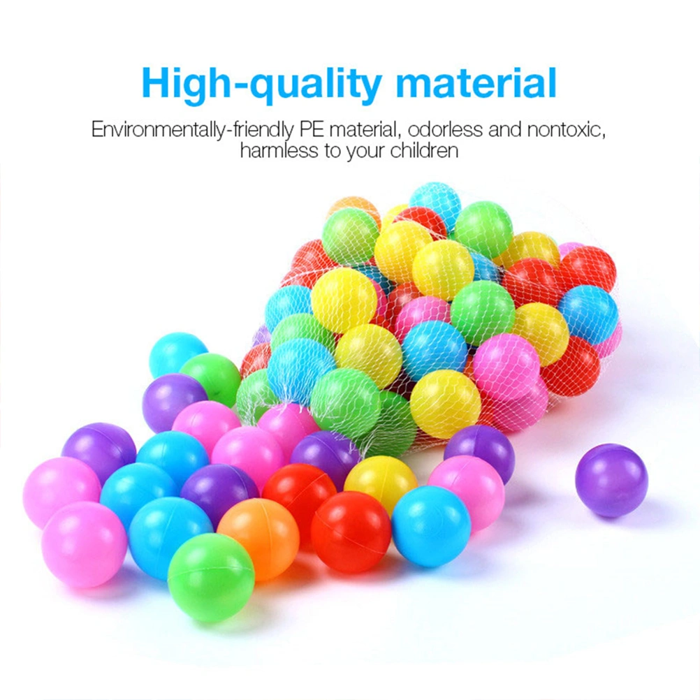 Random Color Soft Plastic Ocean Ball Funny Baby Kid Swim Pit Toy Water Pool Ocean Wave Balls