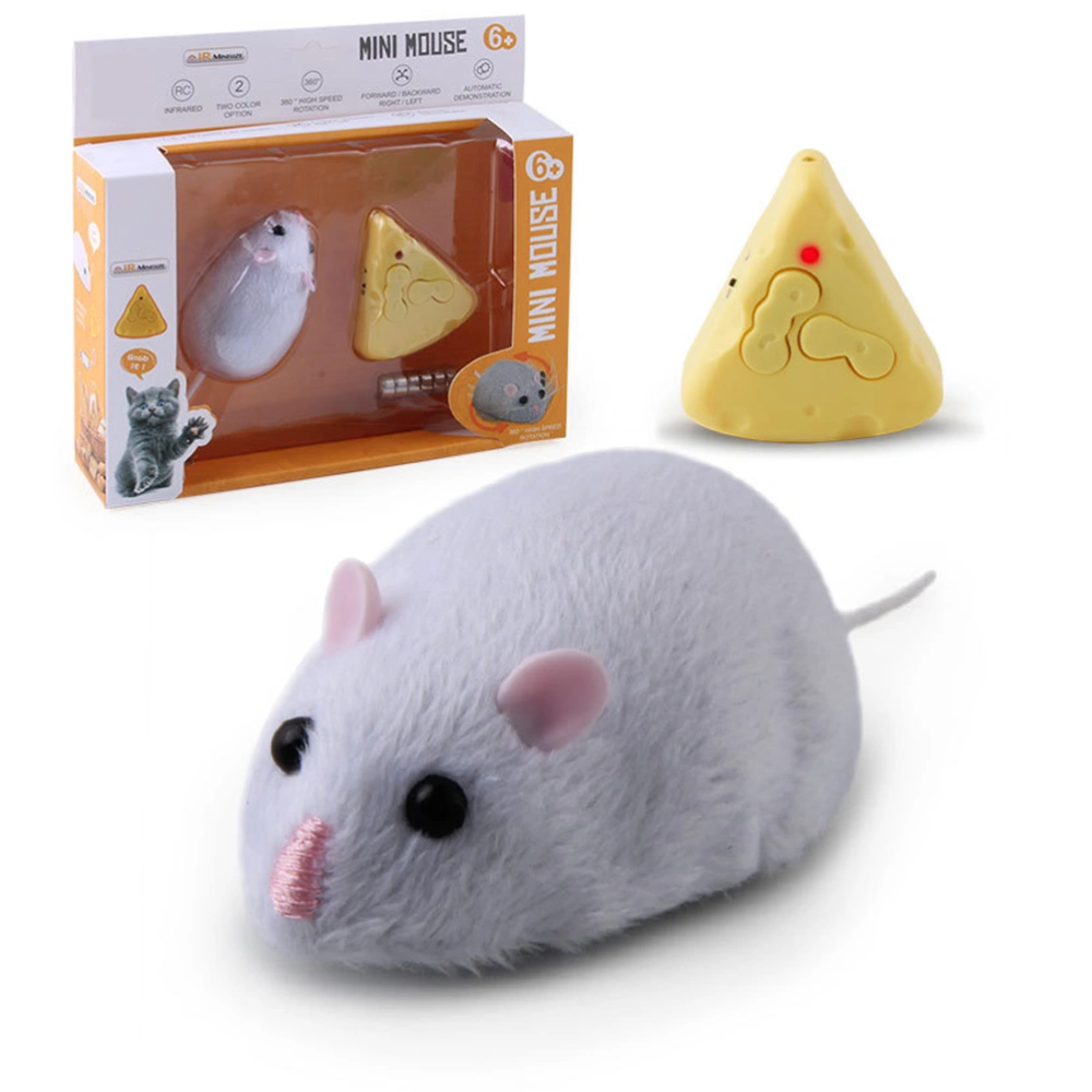 Mouse Plush Toy Remote Control Mouse Toy Cat Toys Realistic Comfortable Plush Rat Toy Fake Rat Mouse Toy