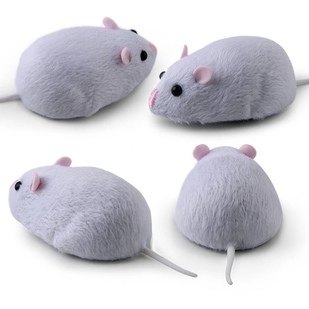 Mouse Plush Toy Remote Control Mouse Toy Cat Toys Realistic Comfortable Plush Rat Toy Fake Rat Mouse Toy