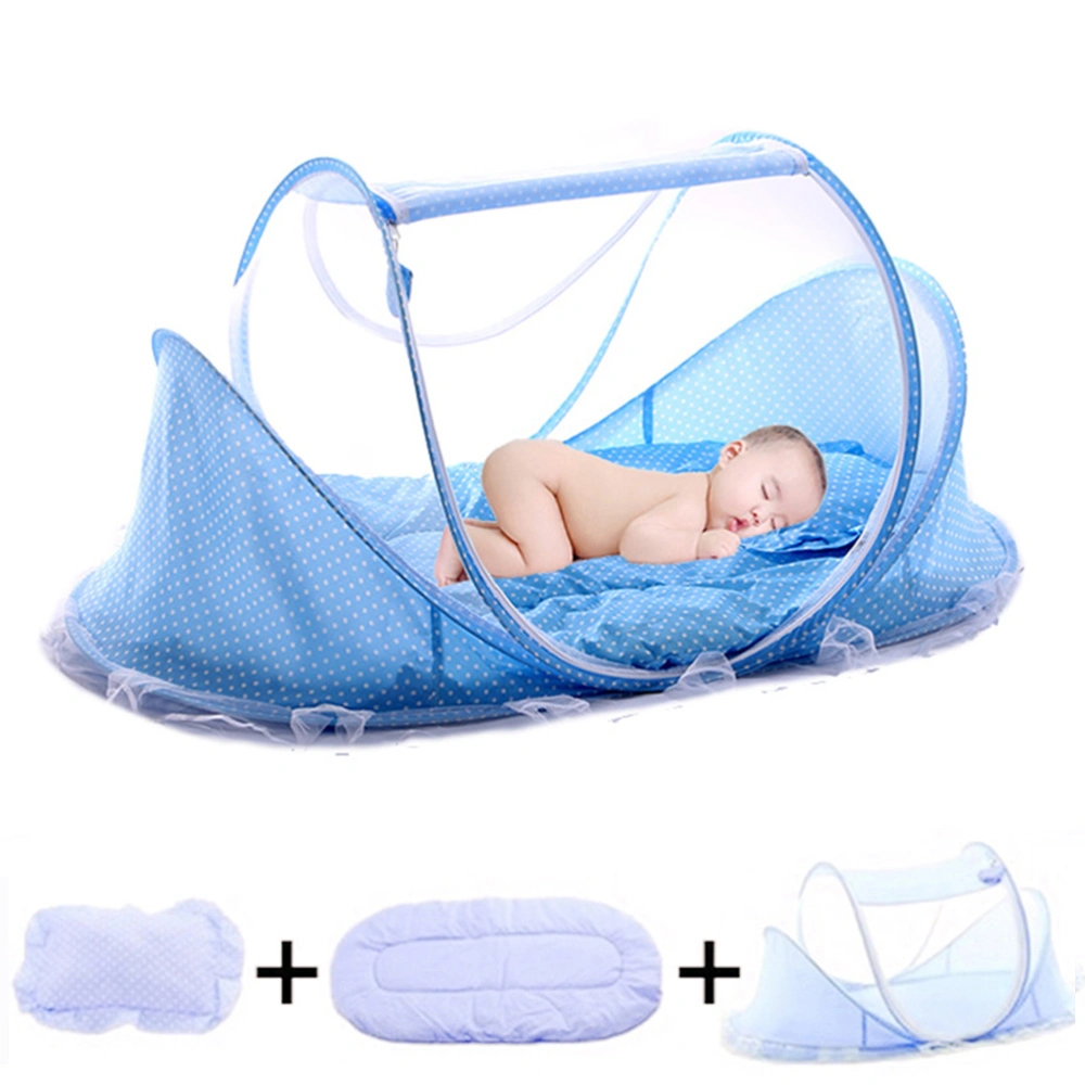 Portable Foldable Baby Bed Mosquito Net Polyester Newborn Sleep Bed Travel Bed