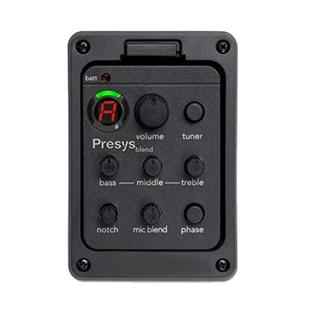 Guitar Preamp EQ Tuner Piezo Pickup Beat Guitar Parts Accessories