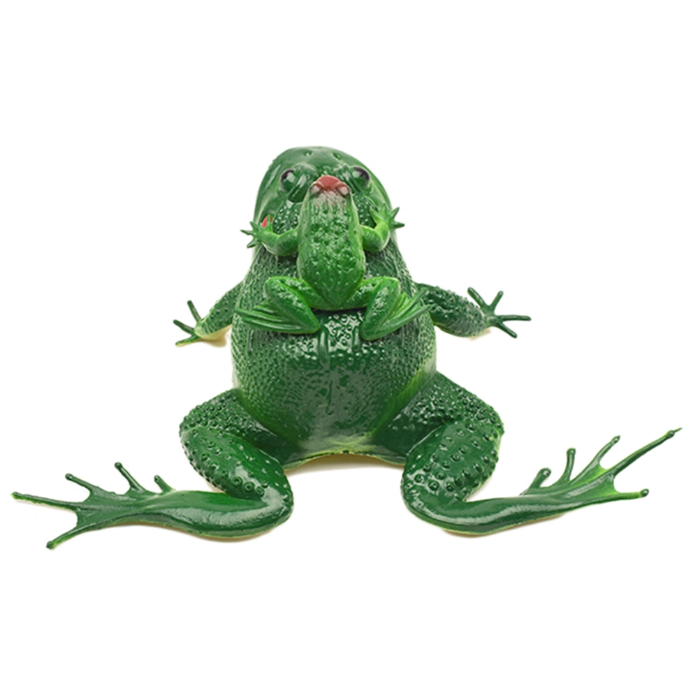 Mini Plastic Realistic Frog Toy Animals Frog Figure Toy Bath Toy for Baby