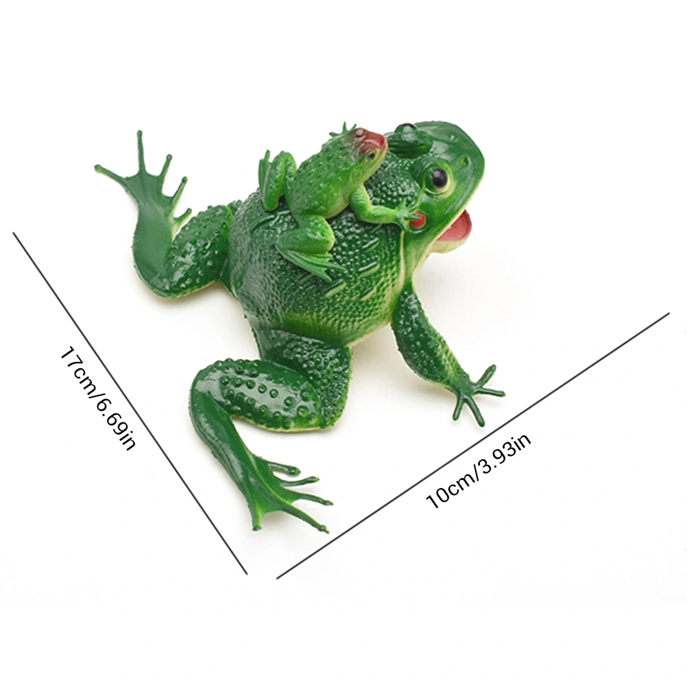 Mini Plastic Realistic Frog Toy Animals Frog Figure Toy Bath Toy for Baby