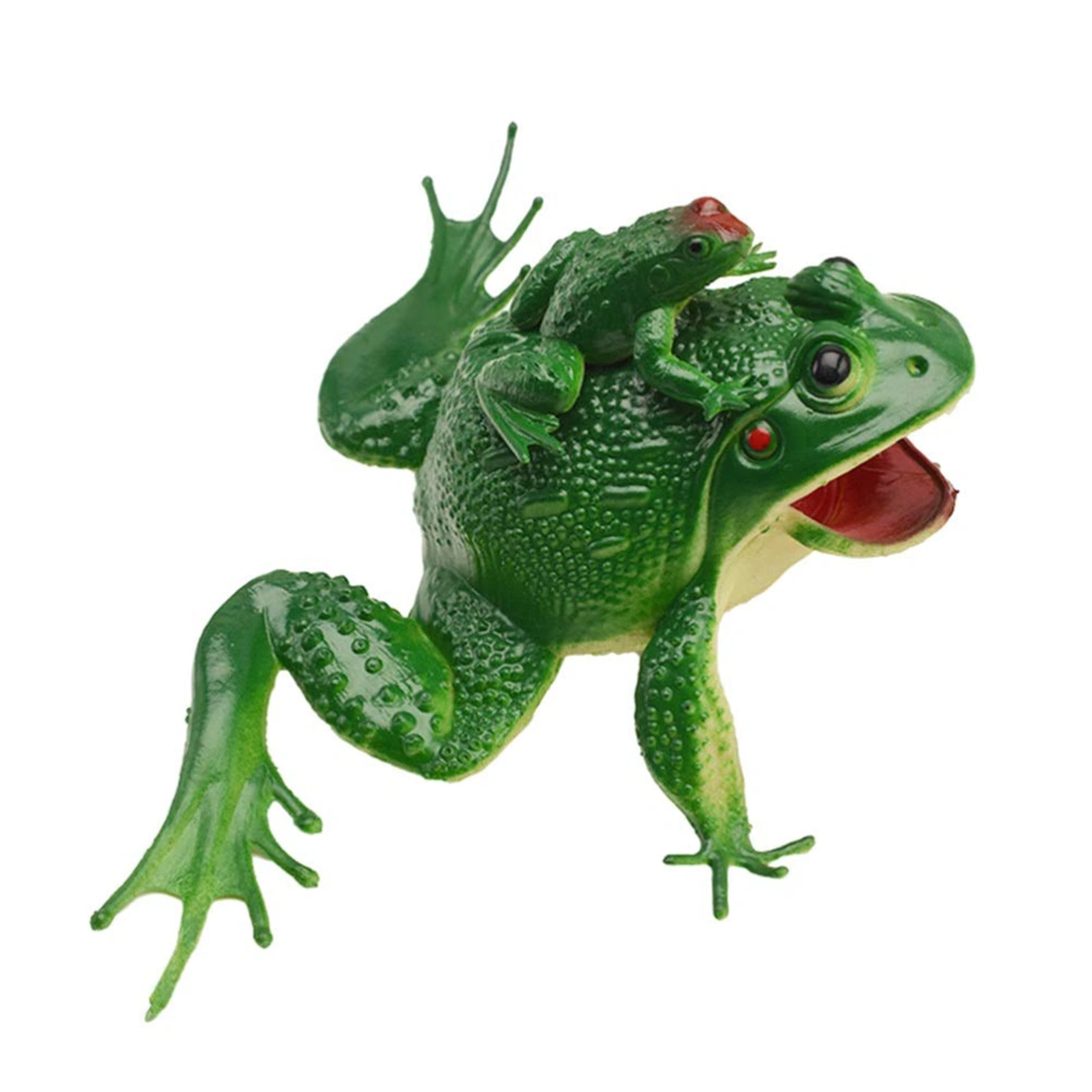 Mini Plastic Realistic Frog Toy Animals Frog Figure Toy Bath Toy for Baby