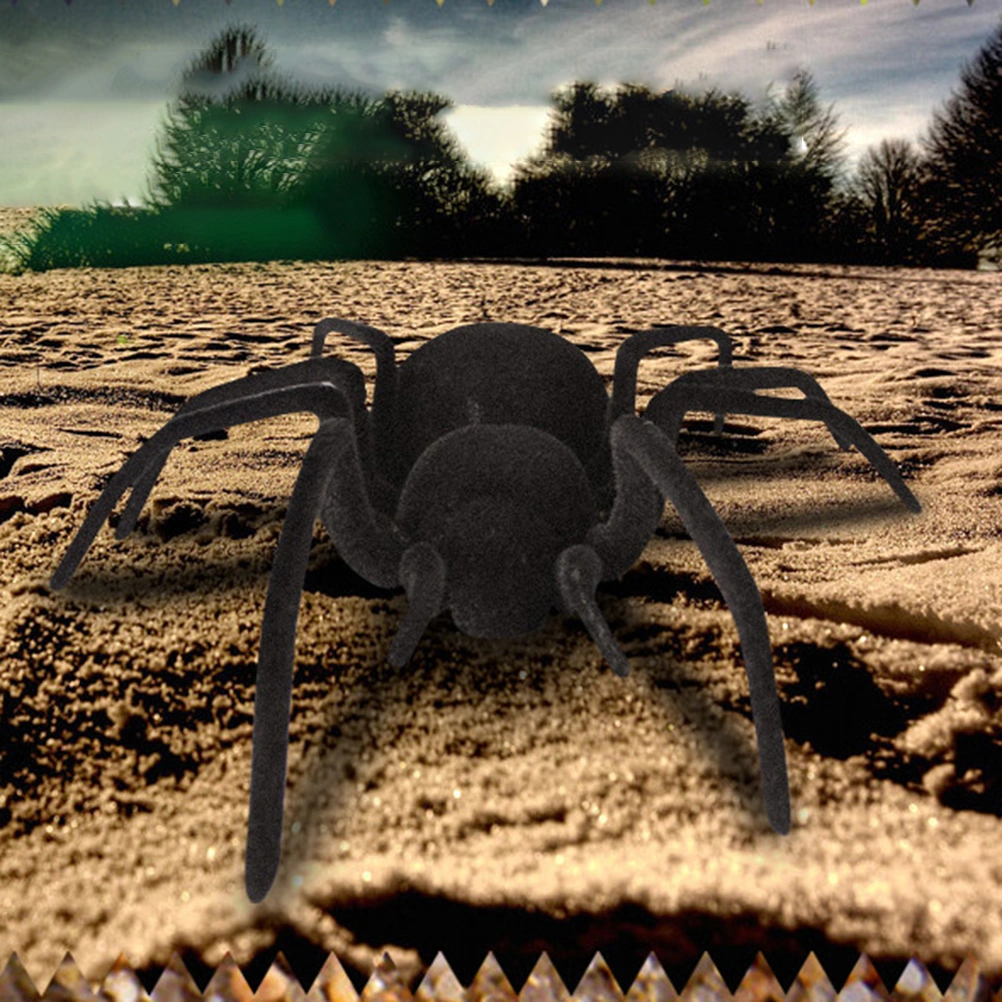 Remote Control Simulation Spider Toy Realistic Animal Figures Funny Prank Joke Scare Gag Gifts Halloween Christmas Party Decor