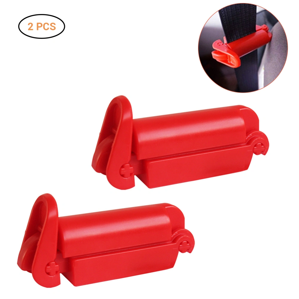 2Pcs/Lot Kid Baby Car Seat Safety Belt Fastener Clip Buckle Children Toddler Strap Fixed Lock