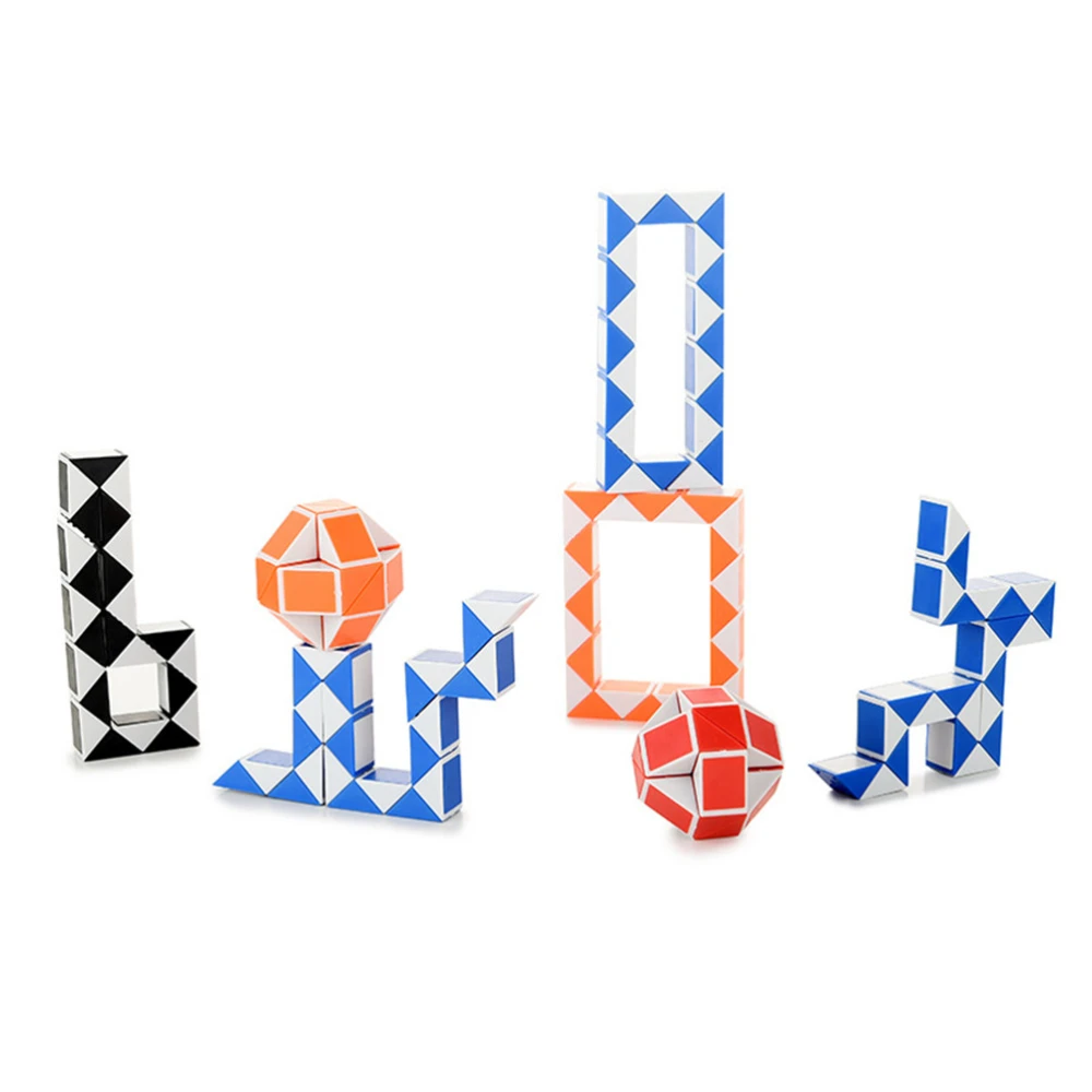 Magic Cube Snake Toy Plastic Children Educational Toys