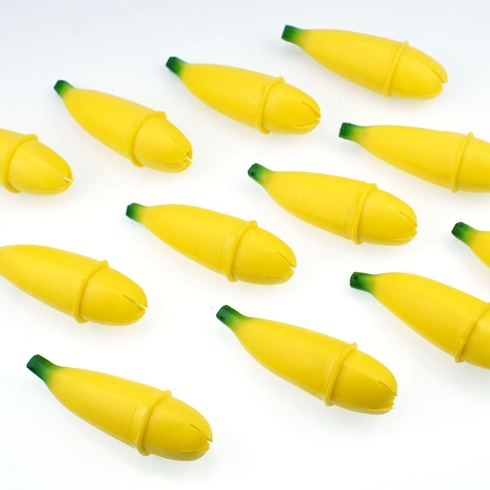 Funny Prank Banana Squeeze Toy Slow Rising Bananas With Happy Face Kids Stress Reliever Decompression Toys Gift