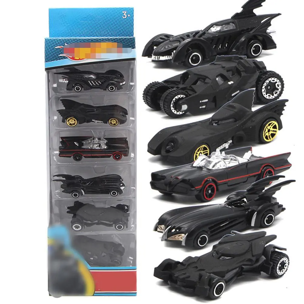 6 pcs Run Car 1:64 Alloy Mini Model Car Truck Children Birthday Gifts Toys for Kids Boys