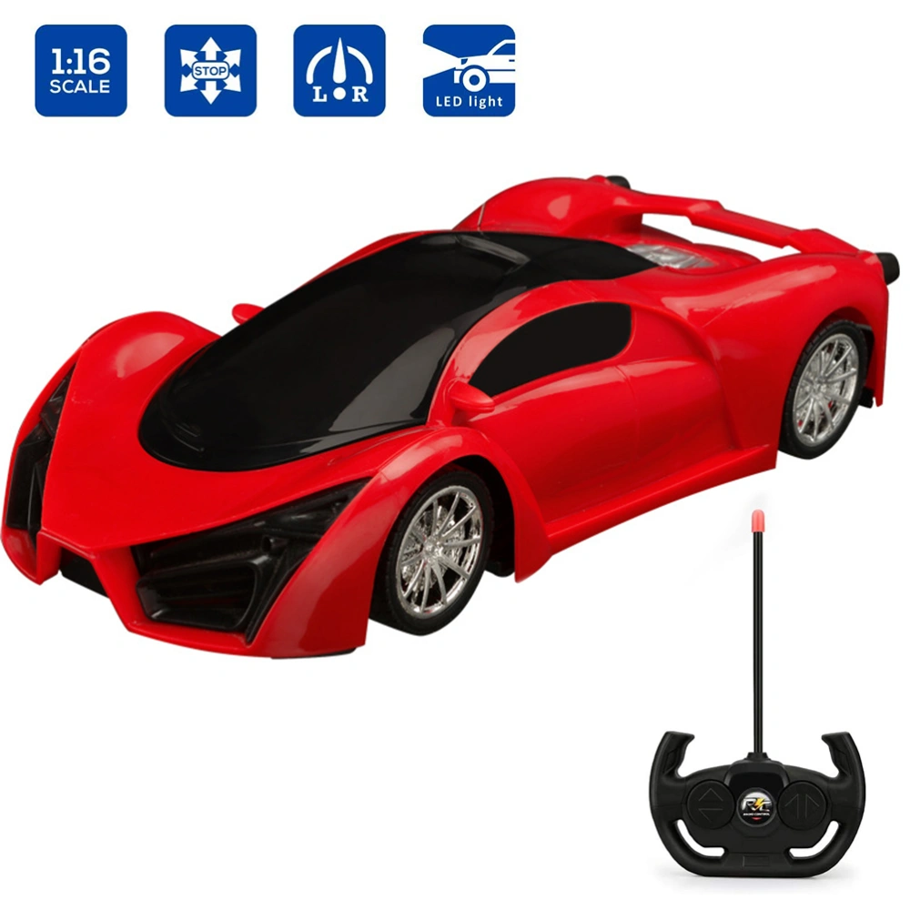 1/16 Scale Remote Control Car Kids Drift Toy Racing with Led Lights High Speed RC Toys Car for Kids