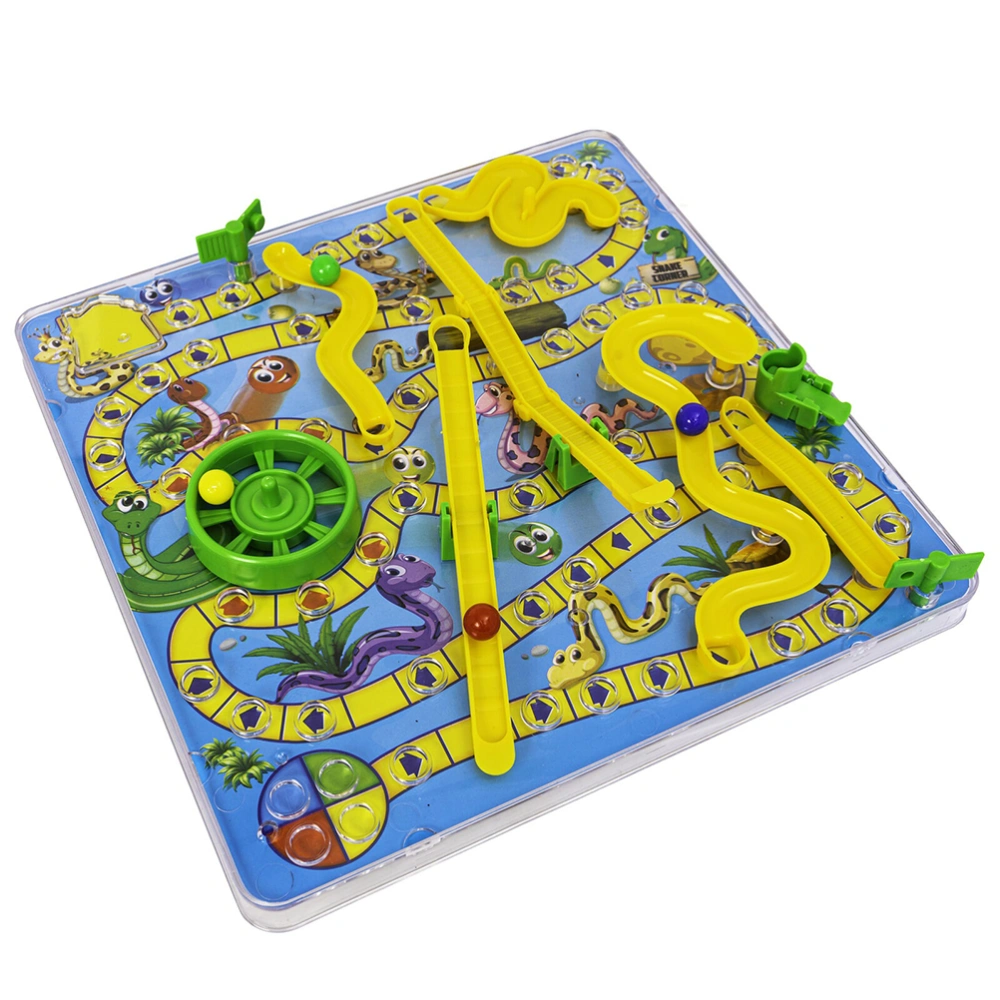 3D Snake Board Game Toy with Ladder Traditional Family Toy Fun Gift for Kids