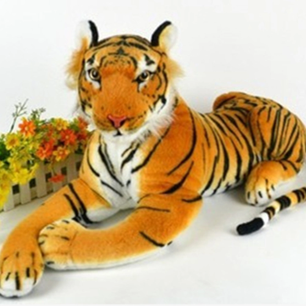 30cm Lifelike Tiger Animal Doll Plush Toy Soft Throw Pillow Girls Birthday Gift Toy