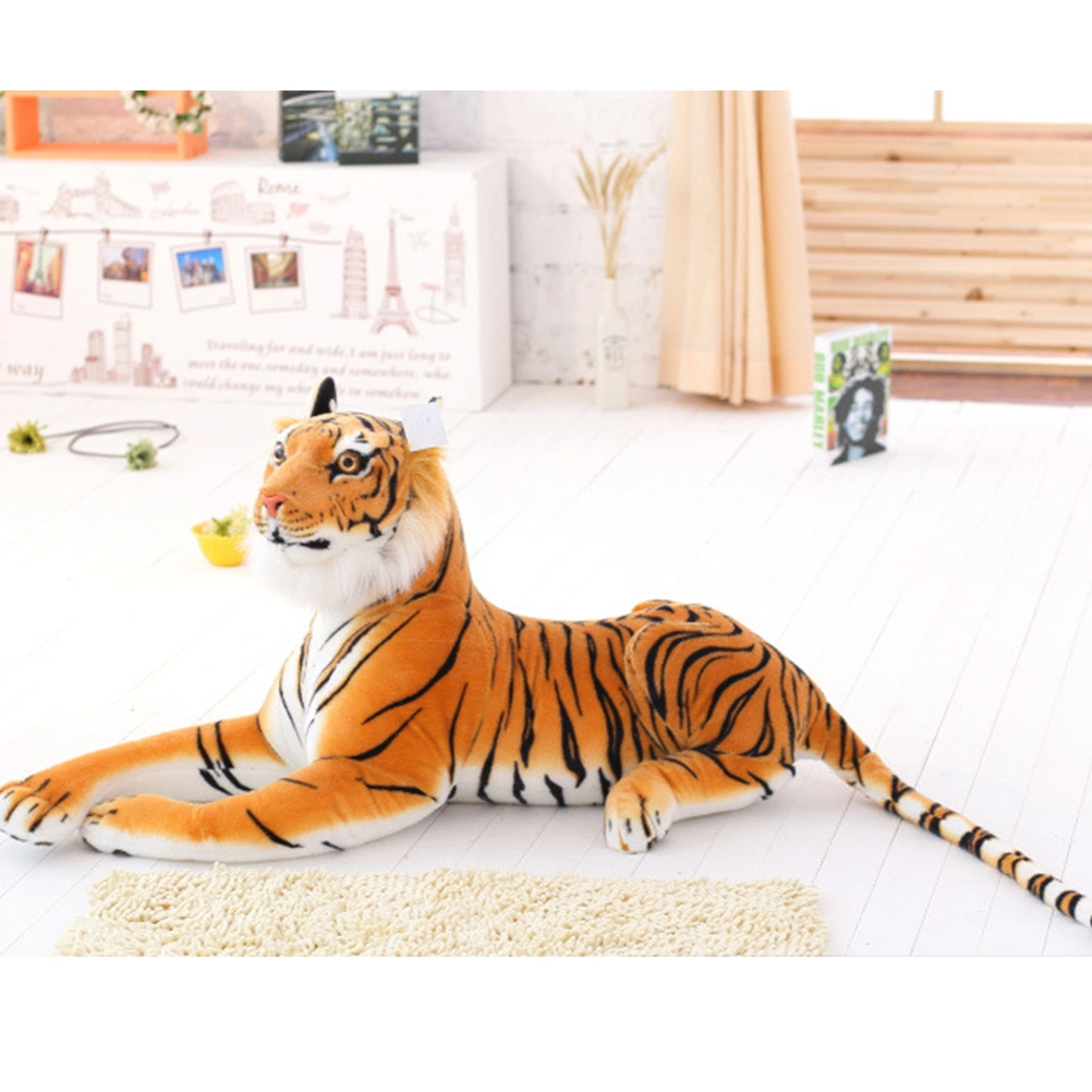 30cm Lifelike Tiger Animal Doll Plush Toy Soft Throw Pillow Girls Birthday Gift Toy