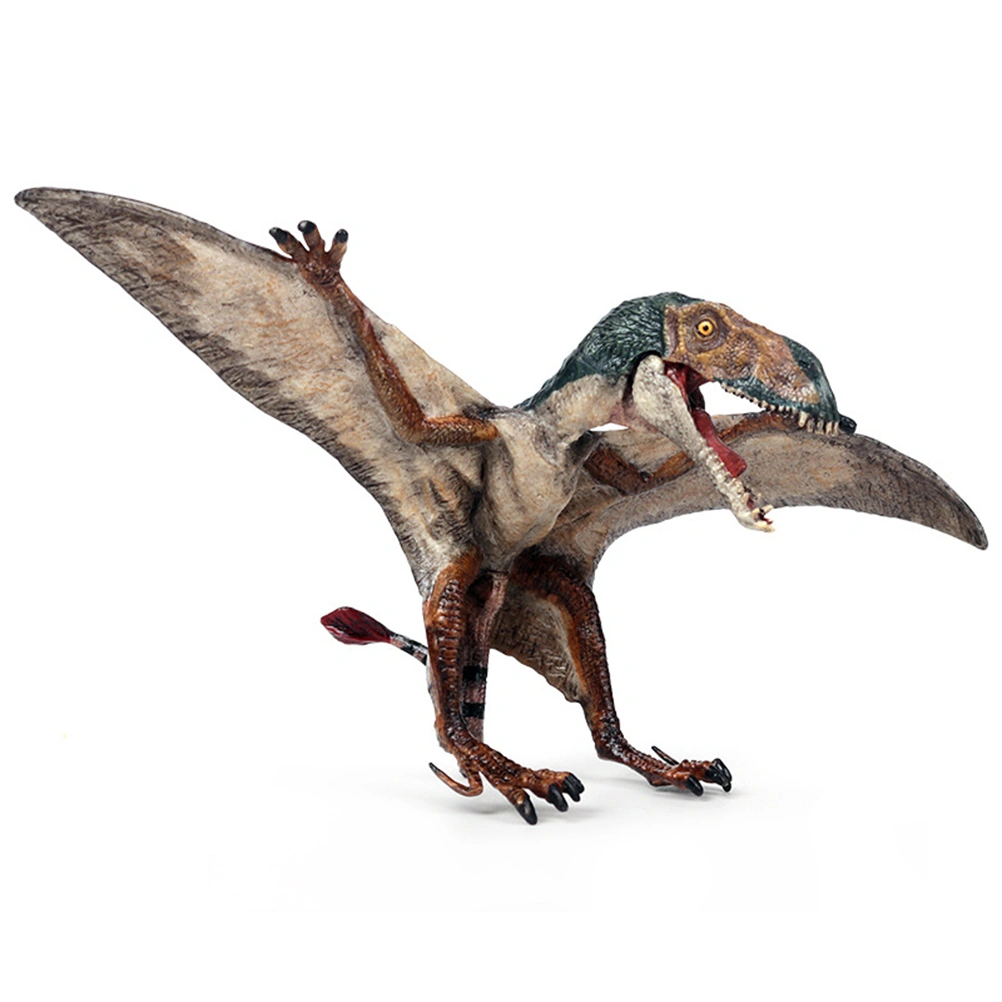 Kids Carnivorous Open Mouth Pterodactyl PVC Dinosaur World Animal Model Action Figures Toy