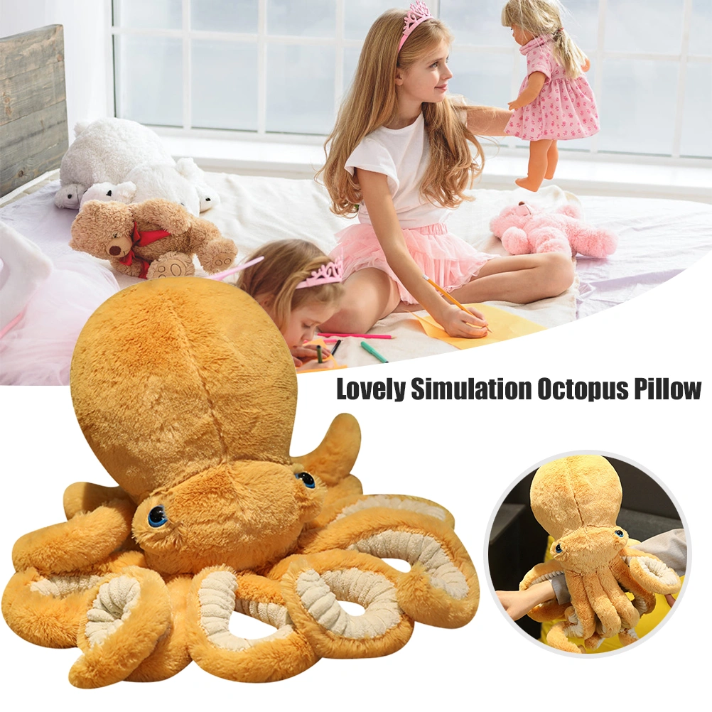 30CM Lovely Simulation Octopus Pillow Plush Toy Animal Doll Children Gifts Soft Home Accessories