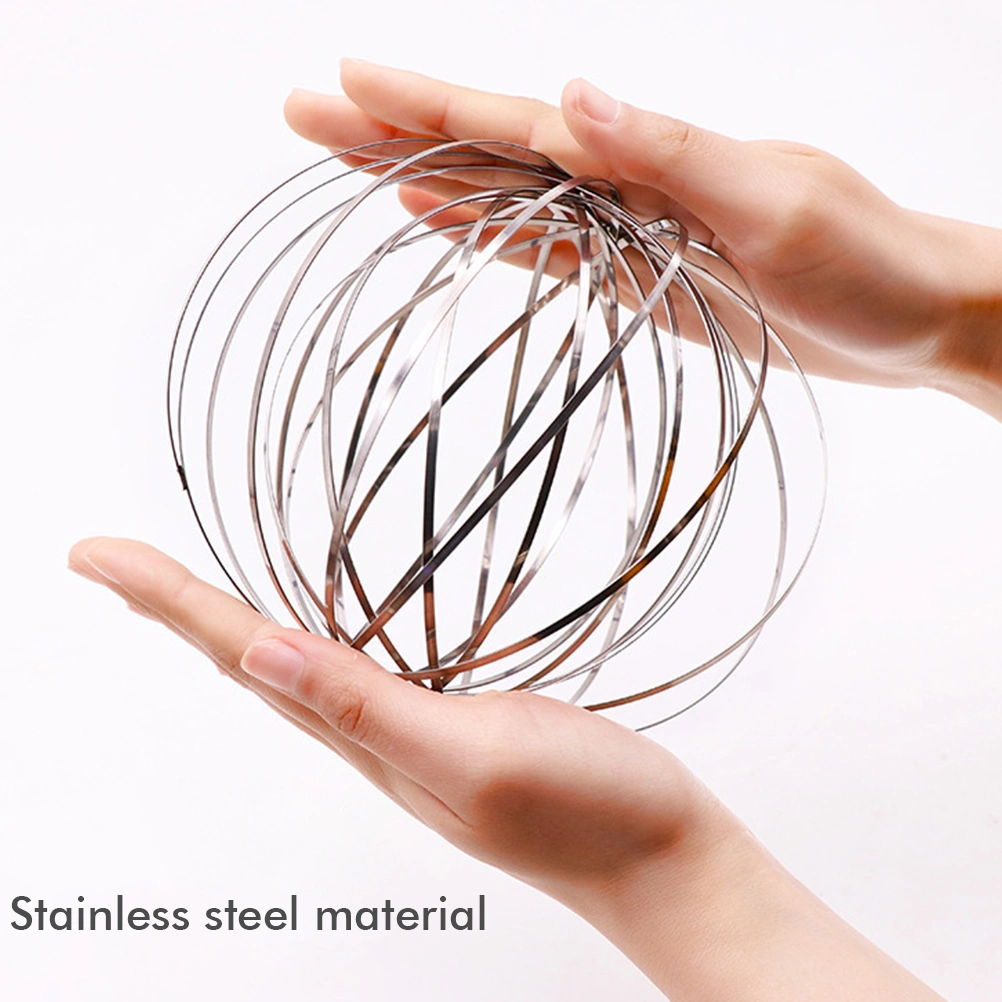 Stainless Steel Arm Ring Toy Decompression Bracelet Toy Multifunction Bracelet Fluid Toy