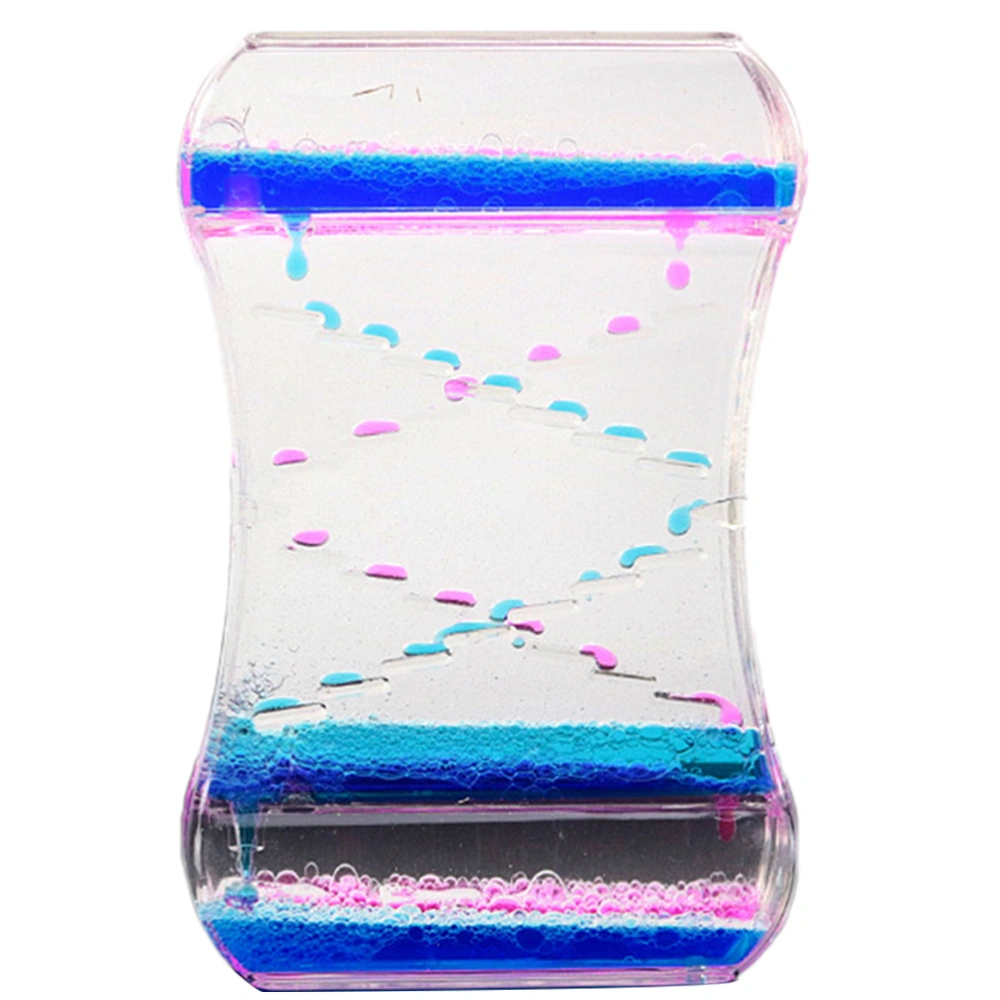 Drip Oil Hourglass Liquid Motion Bubble Timer Home Decoration Kids Toy Birthday Gift for Kids Girls