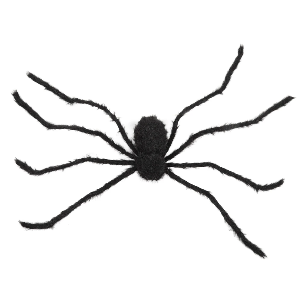 Giant Scary Spider Halloween Decorations Plush Electronic Component Huge Fake Spider