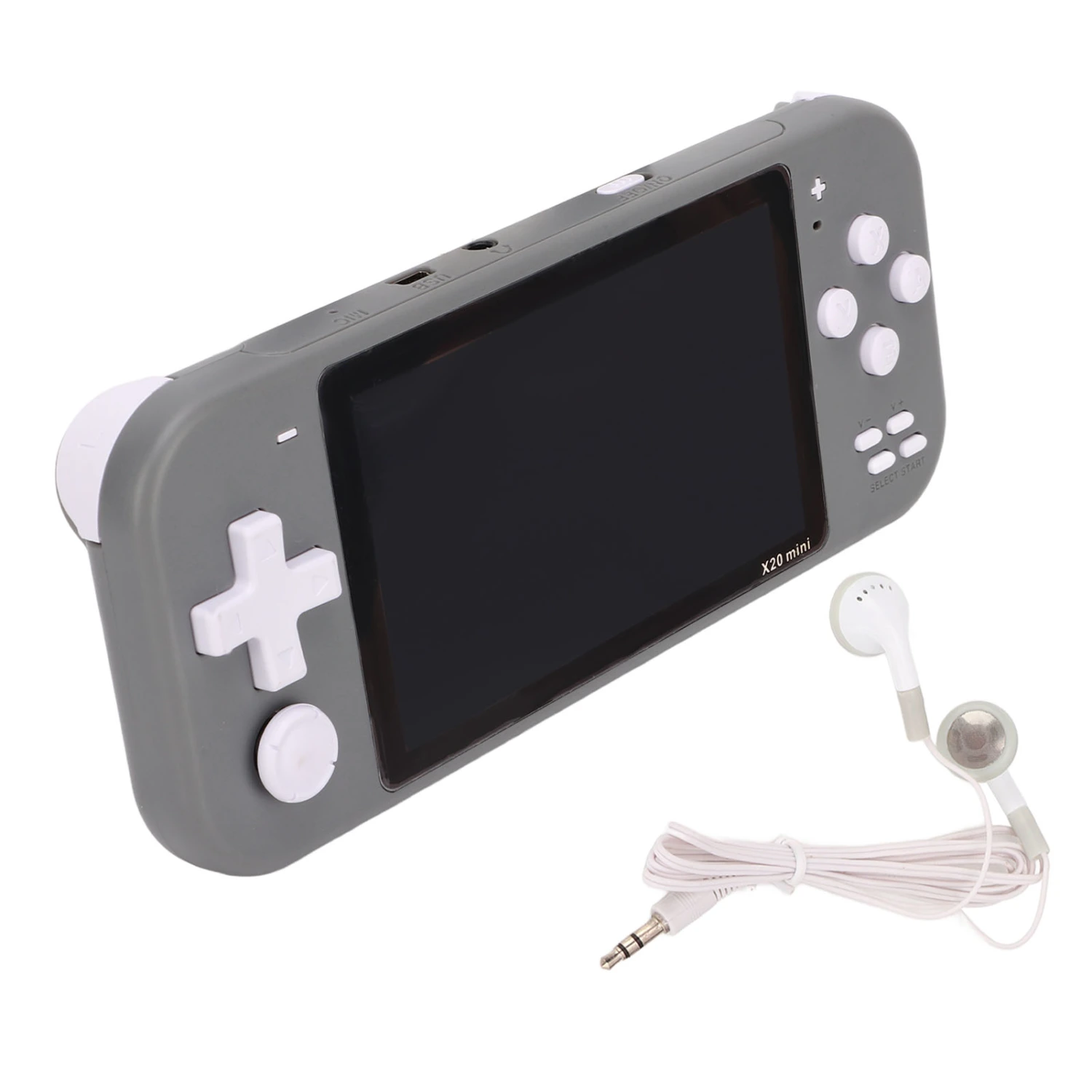 Handheld Game Console 4.3 Inch Retro Plastic Multiple Emulators Portable Video Game Player for Children and Adults
