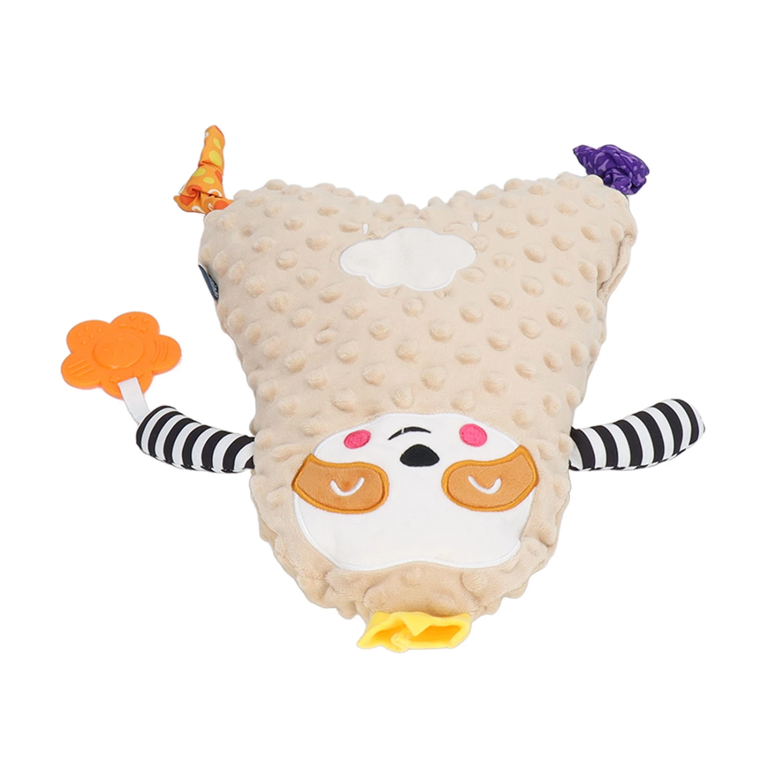 Baby Soft Blanket Velvet Cotton Unbreakable Washable Soothing Sleeping Companion Security Blanket for Newborn Raccoon