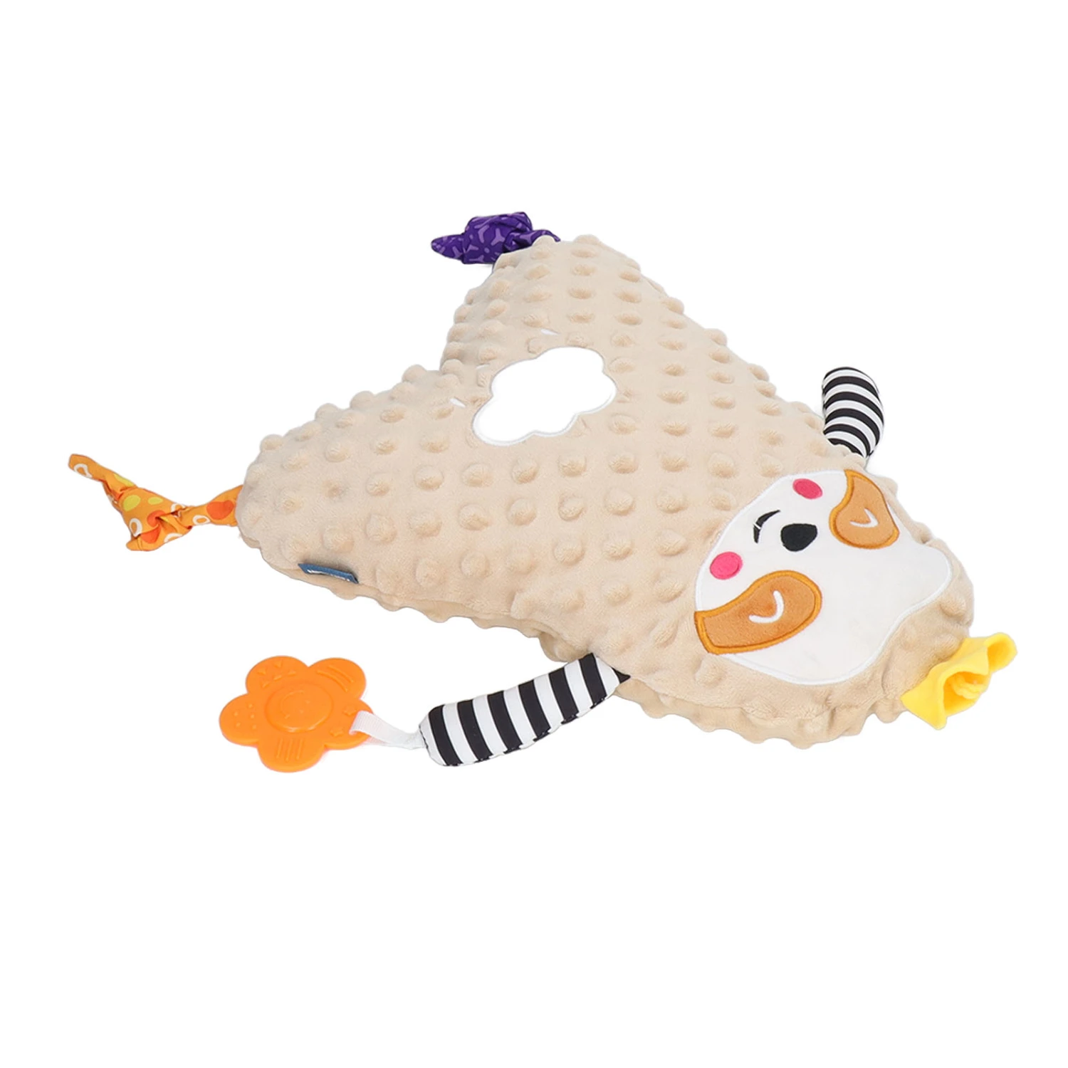 Baby Soft Blanket Velvet Cotton Unbreakable Washable Soothing Sleeping Companion Security Blanket for Newborn Raccoon