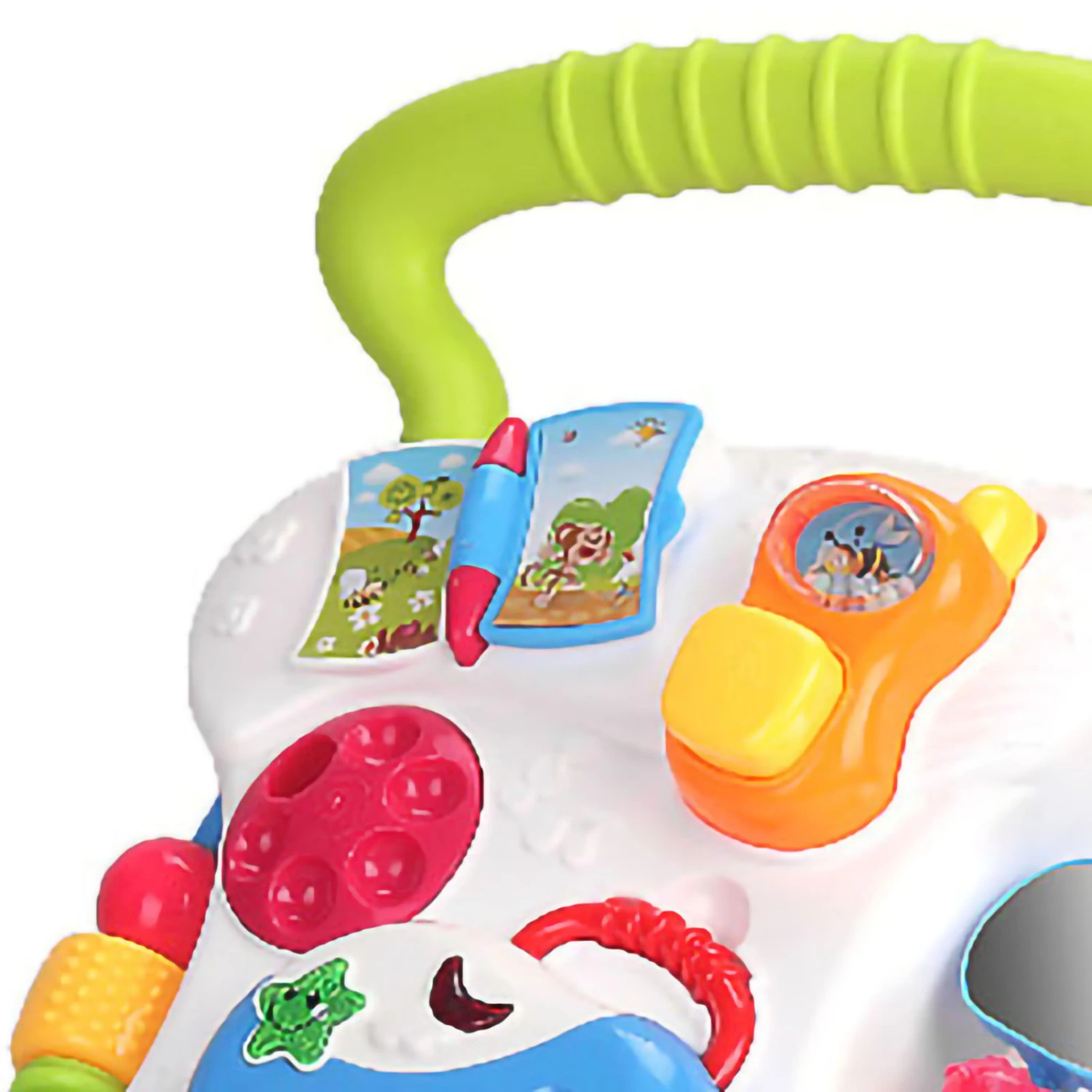 Baby Walker Hand Push Avoid Rollover Music Colorful Toys Skip Free Handlebar Walk Helper Type 3