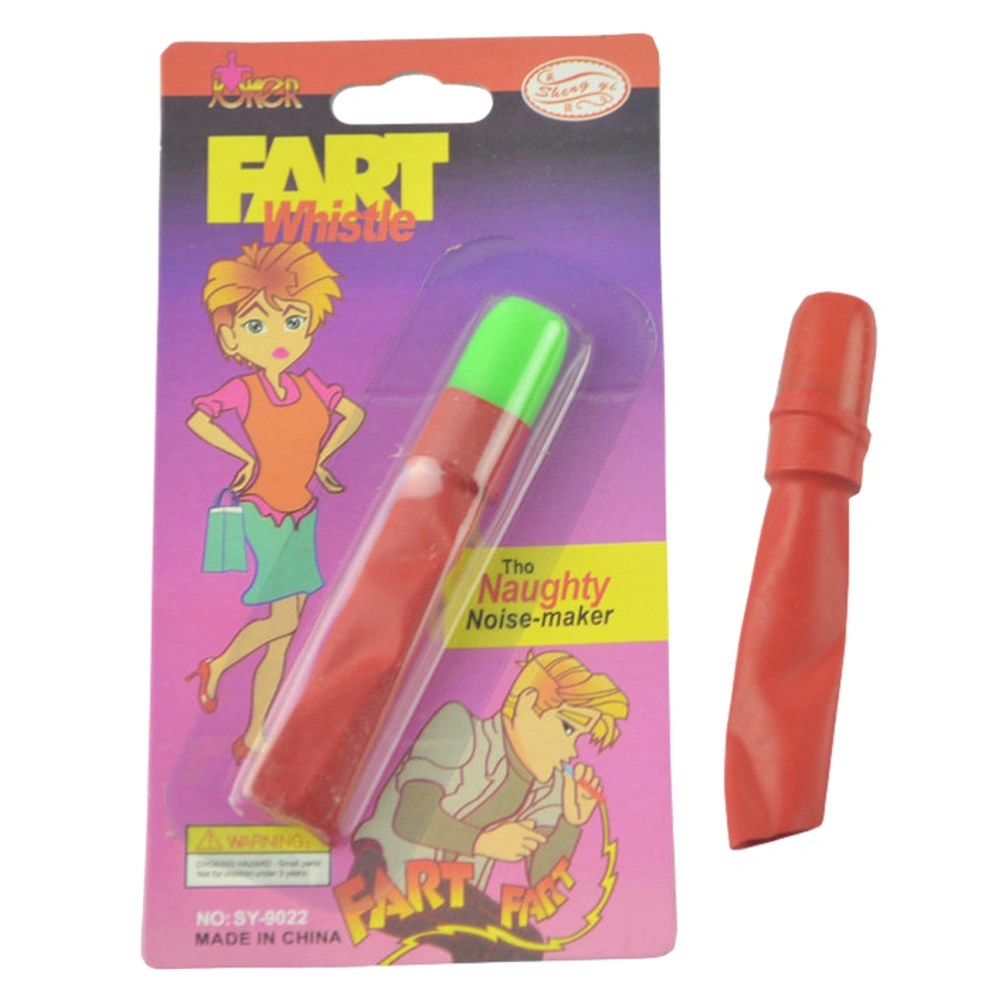 Tricky Fart Whistle Novelty Toy Noise Sound Jokes Gags Prank Toys for Kids and Adults Whistle Noise Toy Fart Game Fool s Day Props