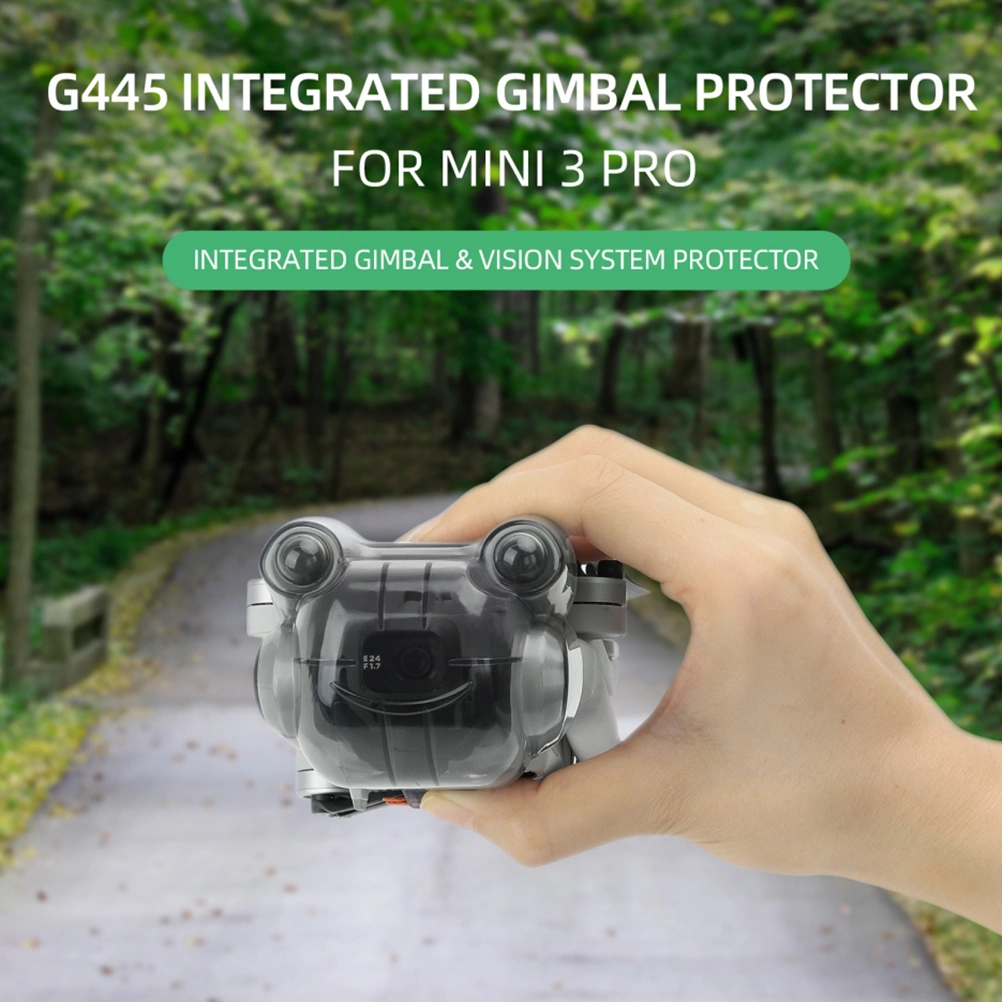 Cartoon Frog Gimbal Camera Lens Cover Gimbal Guard Protector Camera Clip Mount Cap Compatible for DJI Mini 3 Pro