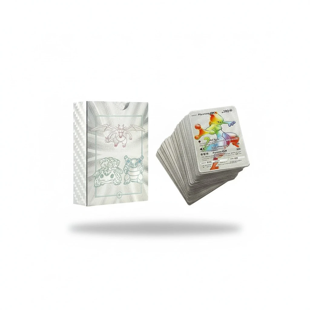 Anime Cards Set Gold Foil Cards Cartoon Game Cards Kids Trading Cards Board Game Cards Collectible Cards Gifts for Kids