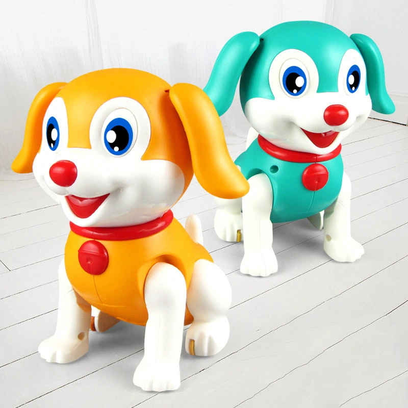Robot Dog Toy Walking Electronics Puppy Pet Battery Operated Educational Interactive Toys for Kids