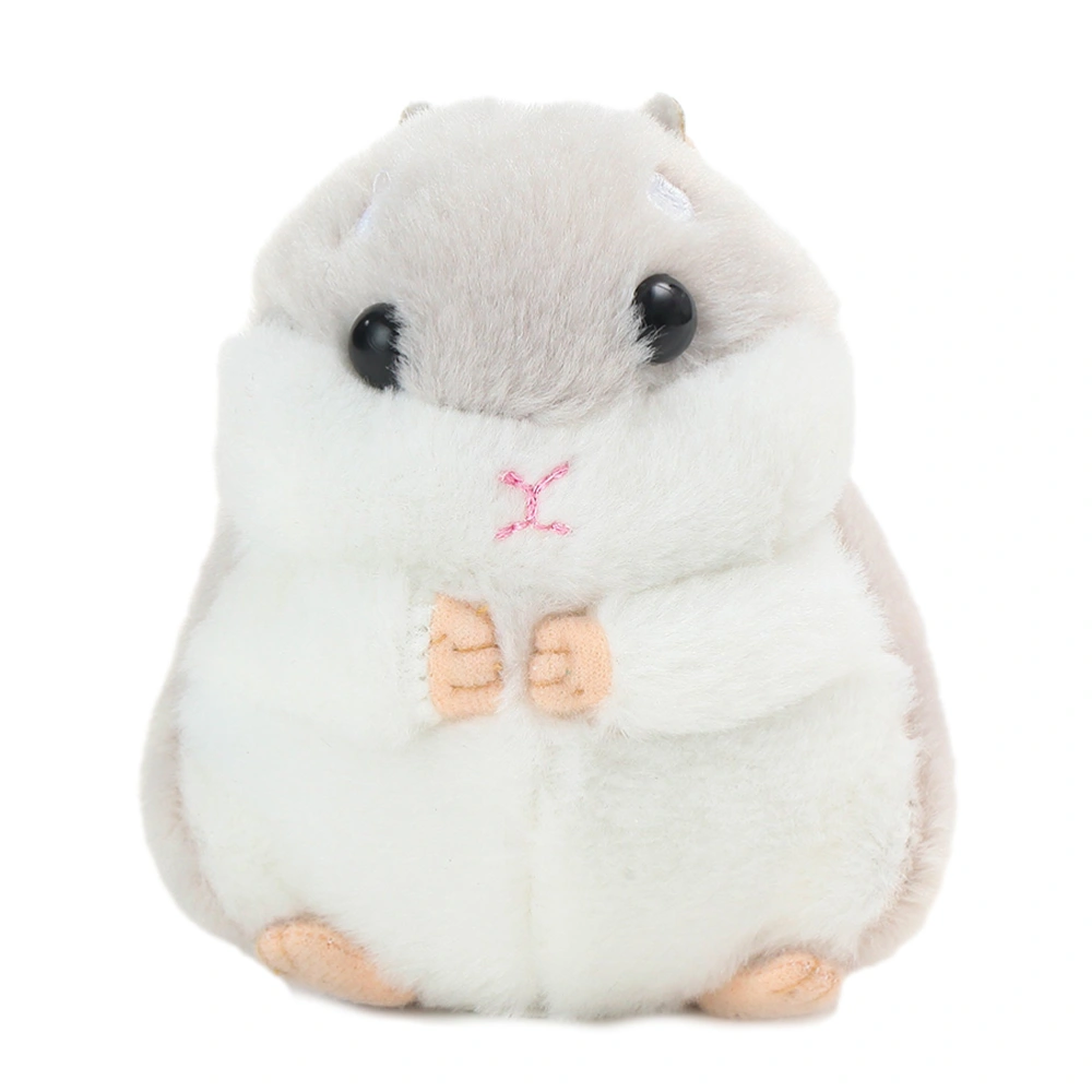 Cute Plush Hamster Doll Keychain Stuffed Animals Keyring Charm Handbag Pendant