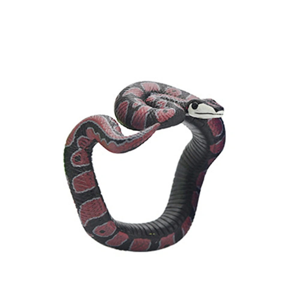 Halloween Party PVC Toy Snake Bracelet Realistic Snake Bracelet Simulated Snake Wrist Band Scary Mischievous Toys