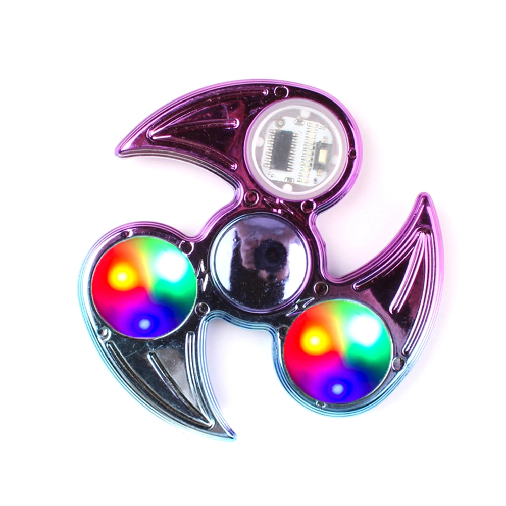 Led Light Up Spinning Toy for Kids Adults Finger Toy ADHD Anxiety Stress Reducer Spinning Toy