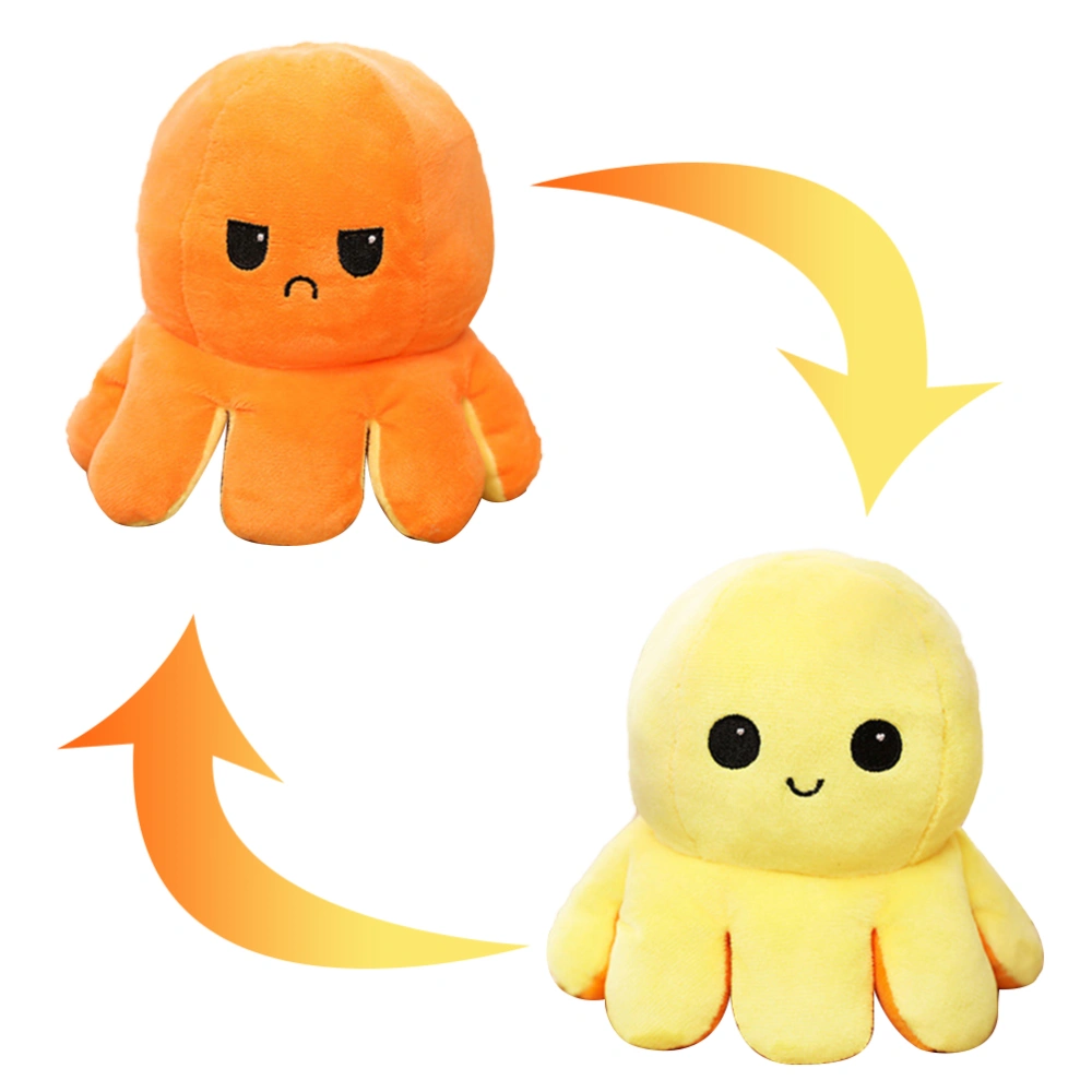 High Reversible Plush Toy Chapter Plush Doll Filled Plush Flip Toy Octopus Plush Toy Doll Toy