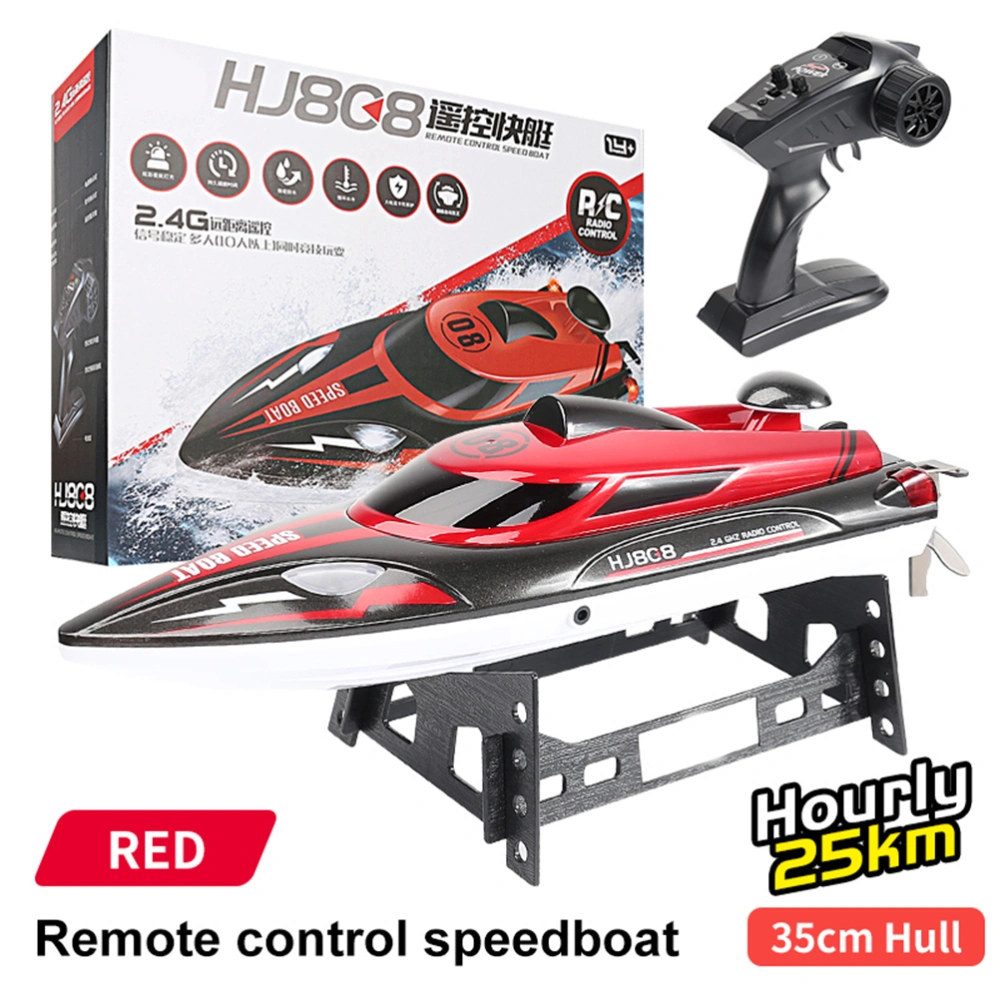 2.4G RC Racing Boat High Speed Electronic Remote Control Boat for Kids Adults