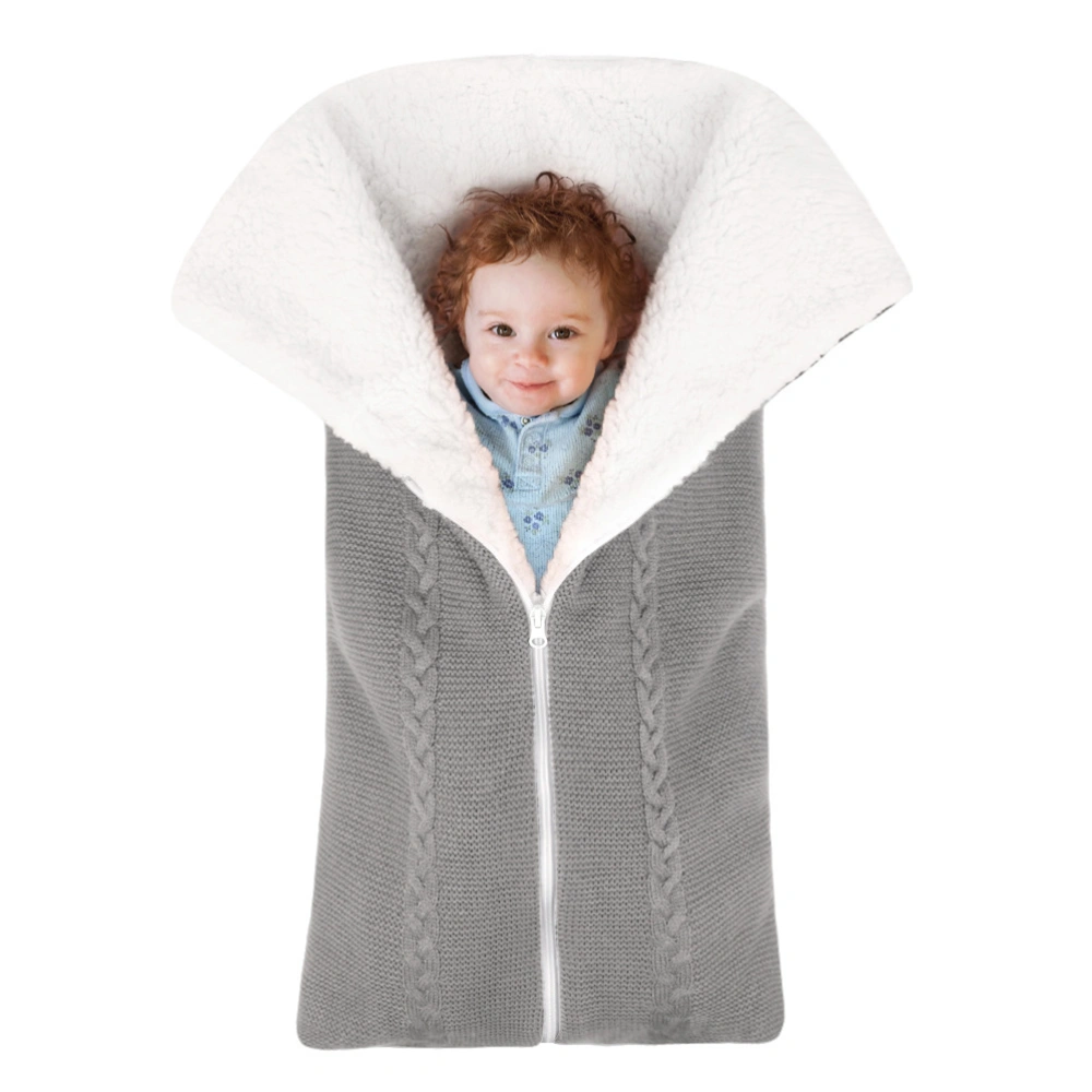 Autumn Winter Baby Warm Blanket Newborn Wrapped Sleeping Bag Stroller Accessories Blanket